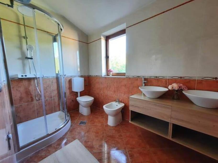 Holiday Home For 8 People, Pool + Sea View Vilanija エクステリア 写真